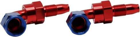 2 قطعة 6AN AN6 90 درجة دوارة وصلة طرفية للخرطوم محول لخرطوم الوقود CPE المضفر in Kuwait