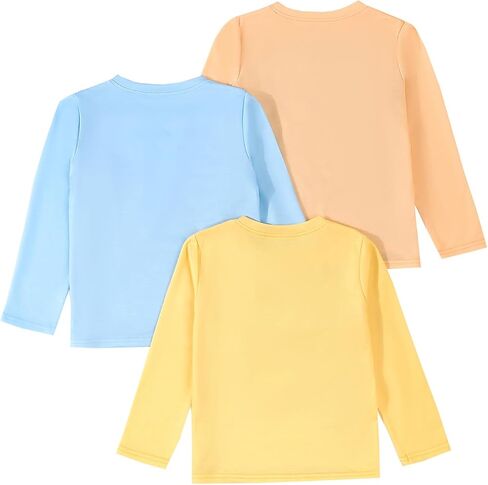 Trendy Boys Long Sleeve T-Shirt 3-Pack: Perfect Mix of Comfort and Style for Active Kids in Saudi Arabia