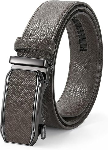 JASGOOD Mens Ratchet Belt Click Leather Belt Mens Dress Belt in Kuwait