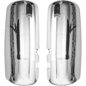 2Pcs Chrome Door Mirror Covers for KENWORTH T680 T880 W990 KENWORTH 2013-2020 Mirror Covers,1 Pair