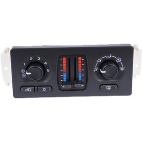ACDelco 15-72958 GM Original Equipment Heating and Air Conditioning Control Panel with Rear Window Defogger Switch