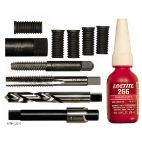 Time-Sert 0381D 3/8-16 Motorcycle Head Bolt Kit