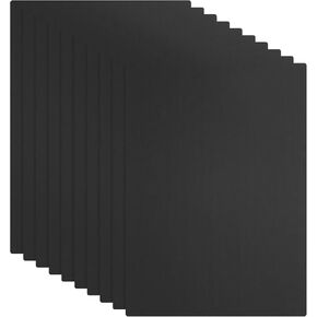 10 PCS Black Foam Board 8x10 Inch, Foam Boards 3/16 Inch Thick Foam Poster Board, [for Presentation Projects, Art Crafts, Poster Making]