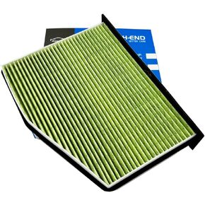 ALL WELL Cabin Air Filter Fits Volkswagen Jetta, Passat, Golf, Tiguan, Beetle, CC, Eos, GTI, Rabbit & Audi A3 Quattro, Q3 Quattro, TT Quattro