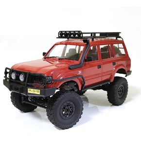 1/16 Scale RC Crawler, WPL C54-1 RTR RC Truck 4x4 Off Road RC Rock Crawler with Upgraded Chassis, 260 Motor New Gearbox and Batteries for Adults Hobby Toy (Yellow)