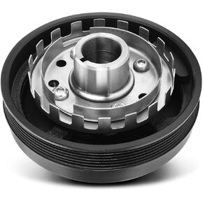 A-Premium Engine Harmonic Balancer Pulley - OHV 3.8L - Compatible with Buick, Chevrolet, Oldsmobile & Pontiac Cars - 93-94 - LeSabre, Regal, 98, Bonneville, Silhouette, Riviera & More, for# 24502176