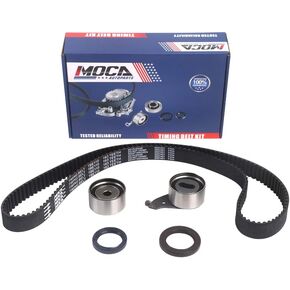 MOCA TCK199 Timing Belt Kit with Tensioner for 1987-2001 Toyota Camry Celica MR2 RAV4 Solara 2.0L 2.2L 16V 3SFE 5SFE