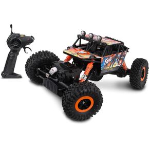 NKOK Mean Machine 1/16 R/C Rock Crawler Series [2.4GHz] Rock Crawler Fang, Innovative Suspension System, Powerful Motor, Grippy Tires, 150-foot Range, Pistol Grip Controller, Real time 4x4
