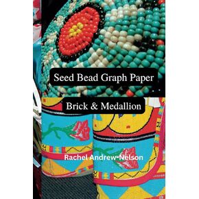 Seed Bead Graph Paper: Brick Pattern and Medallion