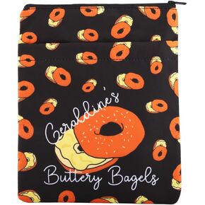 TS Merch Zodiac Acade-My Gift Buttery Bagels Book Sleeve Geraldine Bookish Gift (Bag-els BS)