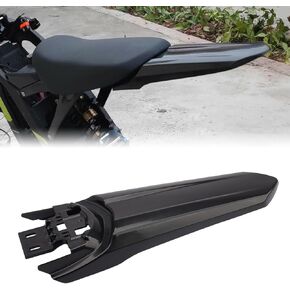 Modified Extended Longer Rear Fender for Segway Sur-Ron Light Bee X and S, Upgraded Extra Long Mudguards Protector, Plastic Dirt Bike Long Pit Tail Fender Mud Flap Guard, 15.5×5.9‘’