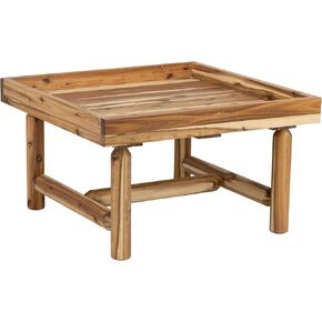 Outerspaces Wooden Preschool Activity Table with Lip Set for Kids Outdoor Sensory Play