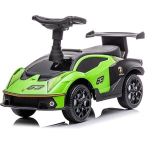 Best Ride On Cars Lamborghini Essenza SCV12 Push Car, Green, Large