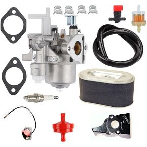 EX27 Carburetor for Subaru Robin EX27 EX30 9HP 9.5HP Overhead Cam Engine 7hp 265cc Generator Silver Mikuni RGX4800 RGN5100 Replace 279-62304-20 279-62361-20 279-62301-00 279-62301-20