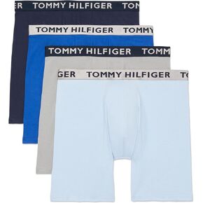 Tommy Hilfiger Men's Cotton Stretch 4-pack Boxer Brief