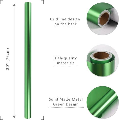 LaRibbons White Wrapping Paper, Solid Color Matte Gift Paper Roll with Cut Lines - Perfect for Wedding, Baby Shower, Birthday, Christmas Holiday, 17 Inch x 33 Feet in Saudi Arabia