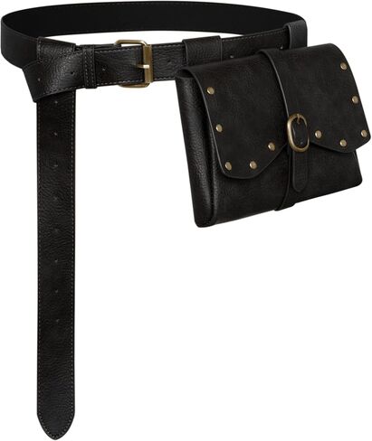 Scarlet Darkness Renaissance Belt Pouch Pirate Viking Belt Medieval Renaissance Accessories in Kuwait