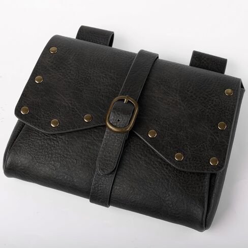 Scarlet Darkness Renaissance Belt Pouch Pirate Viking Belt Medieval Renaissance Accessories in Kuwait