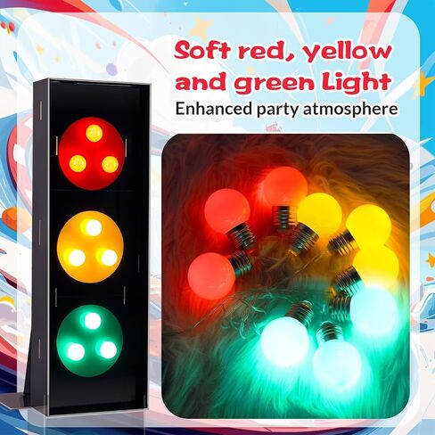 Zhanmai Light up Traffic Light Race Car Birthday Decorations, 3ft Large Fast One Party Decor, Traffic Light Large Foam Board for Boy Girl Car Theme Birthday Party Construction Birthday Party in Saudi Arabia