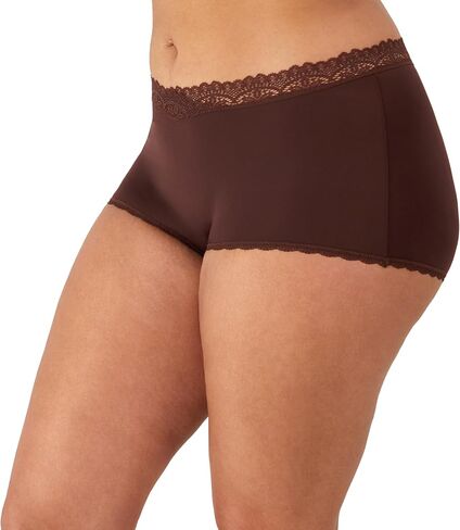 ملابس داخلية نسائية من الألياف الدقيقة من Maidenform، سراويل داخلية قصيرة متوسطة الارتفاع، 3 قطع in Saudi Arabia