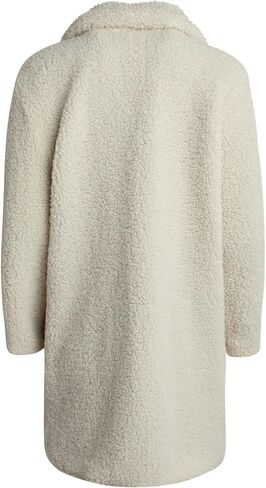 URBAN REPUBLIC Women's Sherpa Coat - Cozy Textured Sherpa Button Up Winter Jacket - Warm Outerwear Coats for Women (S-XL) in Saudi Arabia
