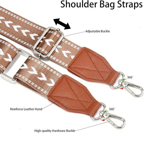 LEMEDE Purse Strap Replacement Crossbody 1.5" Wide Shoulder Strap Adjustable Straps Handbag Strap Replacement Belts in Saudi Arabia