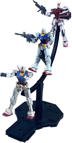 رف عرض النموذج، مناسب لحامل نموذج Gundam وحامل عرض الشخصيات من طراز HG وMG وRG. (للزئبق)، أسود in Saudi Arabia