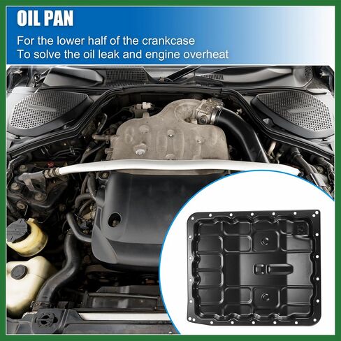 وعاء زيت ناقل الحركة Motoforti مع قابس تصريف لسيارة Nissan Armada Titan 2004-2015 لسيارة Nissan 350Z 2003-2008 Pan Assy-Oil، استبدال 31390-90X00، 31390-90X0B طويل الأمد in Saudi Arabia