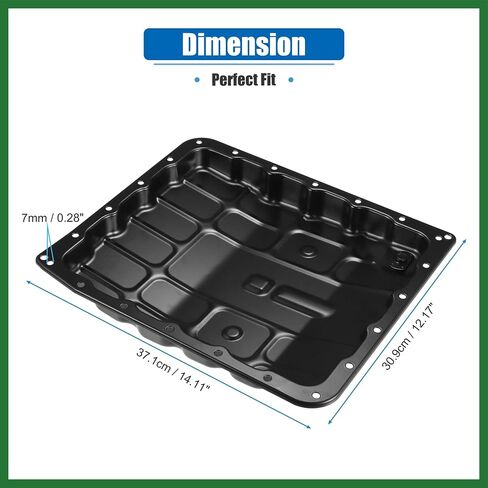 وعاء زيت ناقل الحركة Motoforti مع قابس تصريف لسيارة Nissan Armada Titan 2004-2015 لسيارة Nissan 350Z 2003-2008 Pan Assy-Oil، استبدال 31390-90X00، 31390-90X0B طويل الأمد in Saudi Arabia