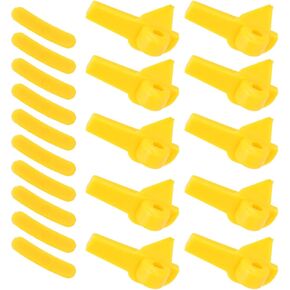 20Pcs Car Tyre Changer Protector Universal Tire Changer Protective Rubber Mats Tire Plastic Changer Tools