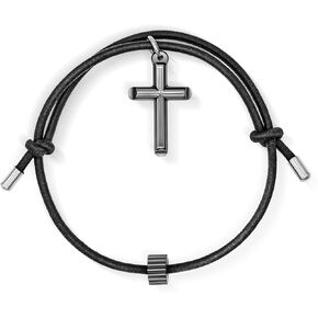 Cross Bracelet Car Window Breaker Adjustable Wrist Strap Escape Tool With Tungsten Carbide Bead Emergency Self Rescue Tool Rapid Escape Wristbands Vehicle Shatter Tempered Safety Glass for Women Men