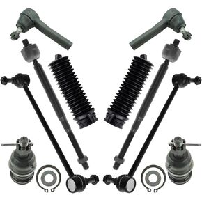 TRQ Front Steering & Suspension Kit Compatible with 2005-2007 Chrysler 2005-2007 Dodge