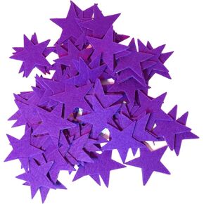 Playfully Ever After 1.5 Inch Felt Star Stickers (Light Green)