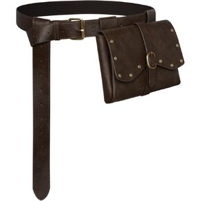 Scarlet Darkness Renaissance Belt Pouch Pirate Viking Belt Medieval Renaissance Accessories