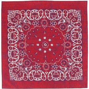 CTM® Extra Large 27 Inch Rustic Paisley Print Bandana