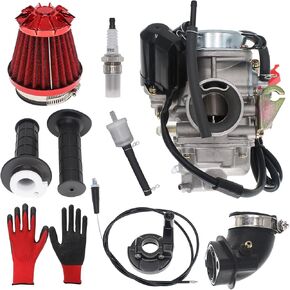 مكربن ​​GY6 150cc، مكربن ​​PD24J 24 مم لكازوما تاوتاو روكيتا SunL ​​Baja Eagle ATV Go Kart دراجة نارية سكوتر 4 شوط GY6 125cc 150cc 152QMI 152QMJ 157QMI 157QMJ محرك كارب in Kuwait