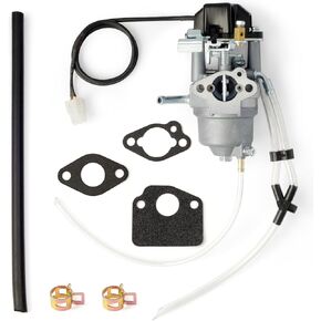 Inverter Generator Carburetor With Fuel Lines and Gaskets Replacement for Champion Predator Firman ETQ Ryobi 2000 2300 Watt Huayi P16D-1