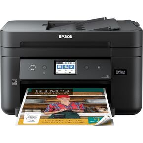 Epson Workforce WF-2860 All-in-One Wireless Color Printer with Scanner, Copier, Fax, Ethernet, Wi-Fi Direct and NFC, Amazon Dash Replenishment Ready
