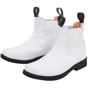 White Stormtrooper Boots Costume Adult Men Imperial Army Military Cosplay Leather Shoes Ankle Boots