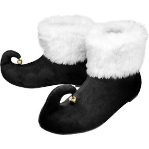 Budby The Elf Shoes is Christmas Costume Shoes,Halloween or Christmas Party, This Buddy Boots for Men or Women Great Gift.