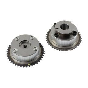 Engine Timing CVVT Camshaft Adjuster Gear, Compatible with Hyundai Elantra Kia Forte G4NC 2.0L 2014-2019, Automotive Intake & Exhaust Sprocket Replaces Part 24350-2E201 24370-2E200