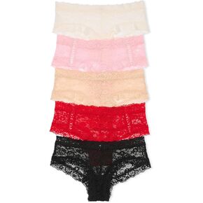 Victoria's Secret Lacie Cheeky 5 Ct Panty Pack GEN BUNDLEC001 4YXY