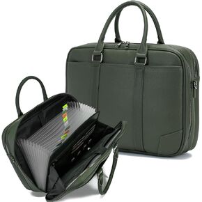 Accordian File Organizer with Handle,13 Pocket Expanding File Folder with Zipper & Labels,briefcase