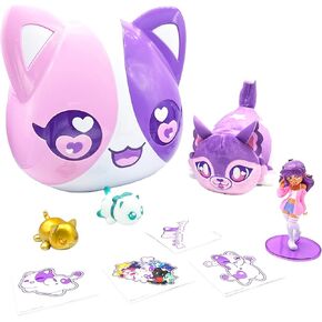 Aphmau Catface Mystery Surprise Set, Collectible Figure & Accessories, Plush Toys, 12 pc Mystery Suprises, Official Merch