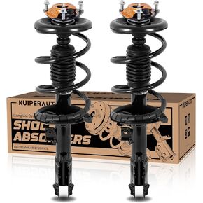 Front + Rear Complete Struts Coil Spring Assembly 172356 172399 Compatible with 2008-2010 Mitsubishi Lancer DE ES Replacement Shock Absorbers