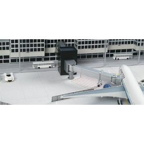 Daron Herpa 520416 Passenger Gate Tower Airport Diorama Accessory 1:500 Scale Black