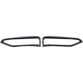 Front Bumper Side Grill Black Trim Pair Set 51118093301 51118093302 Compatible with BMW 3' G20 G21 M340i