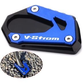 For SUZUKI V-Strom 1000 1000XT DL1000 2014-2021 V-Strom 1050 1050XT DL1050 2019-2022 Kickstand Foot Side Stand Enlarge Extension Plate Pad vstrom 1000 1050 xt Accessories (gray)