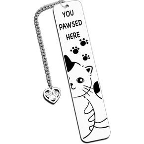 Cat Bookmarks for Reading Women, Ideal Book Lovers Gifts,Christmas Stocking Stuffers for Kids,Gifts for cat Lovers.Cute Bookmarks for Cat Lovers and Reading Enthusiasts