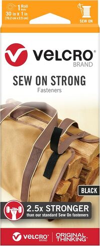 VELCRO Brand Sew On Strong Strips | 8 Sets, White | 2.5in x 1in in Saudi Arabia